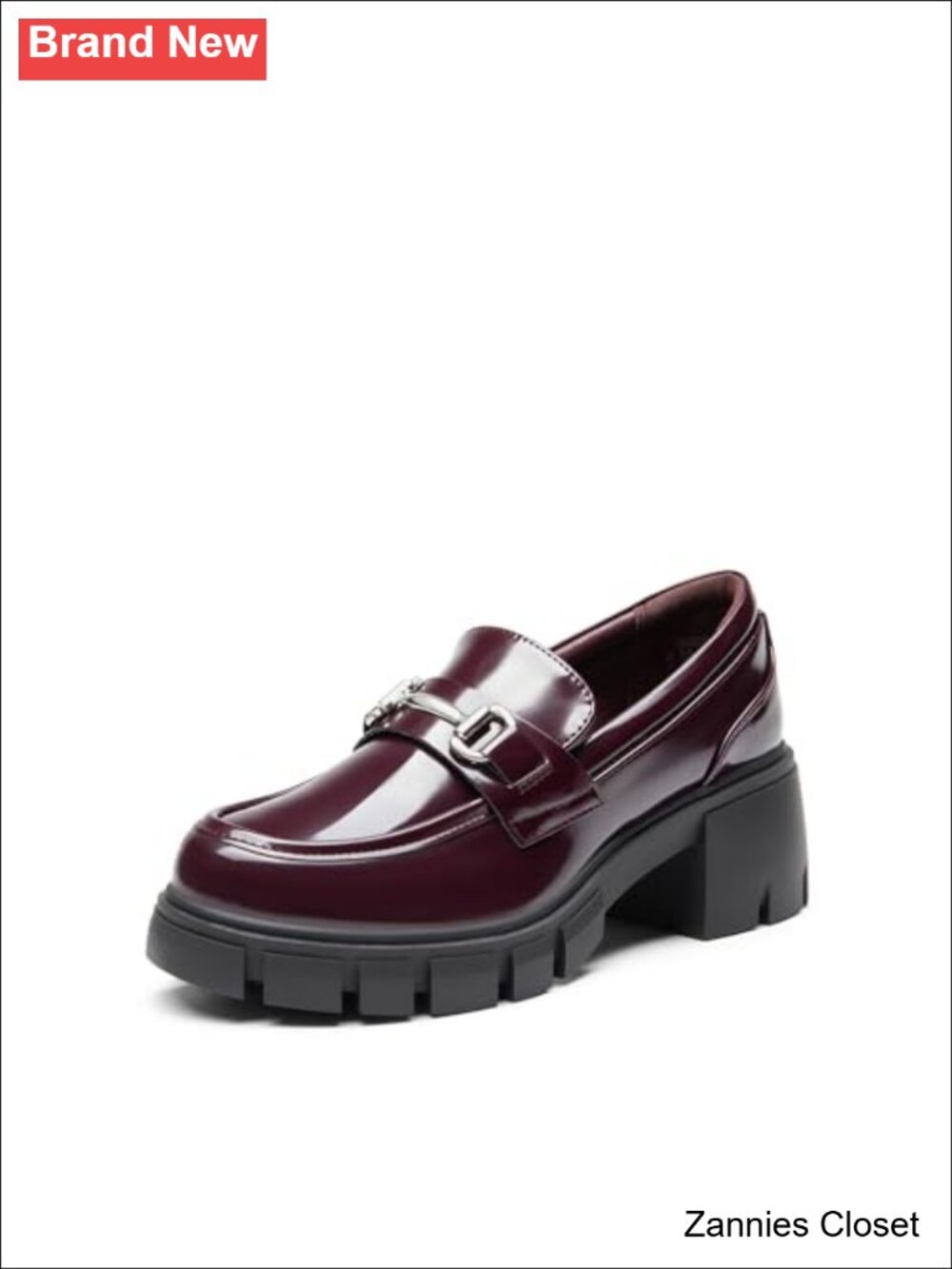 ✨ Dream Pairs Women's Platform Chunky Loafers Slip-On Business Casual Shoes